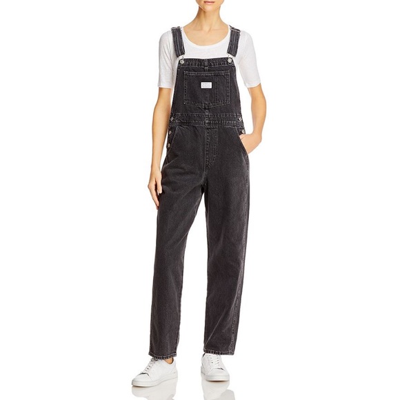 NWT Levi’s Vintage Denim Overalls In Black Market - Picture 2 of 13